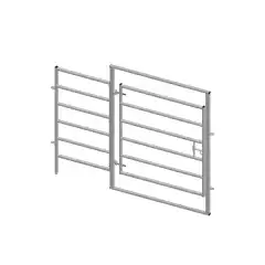 <strong><span style="background-color:#f39c12;">BATEMAN</span></strong> - Solid storfegrind med d&oslash;r brei nok for &aring; ta gjennom dyr.