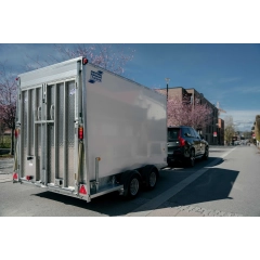Ifor Williams BV126G skaphenger 7F 3500 kg 175/75R16