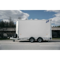 Ifor Williams BV126G skaphenger 7F 3500 kg 195/60R12
